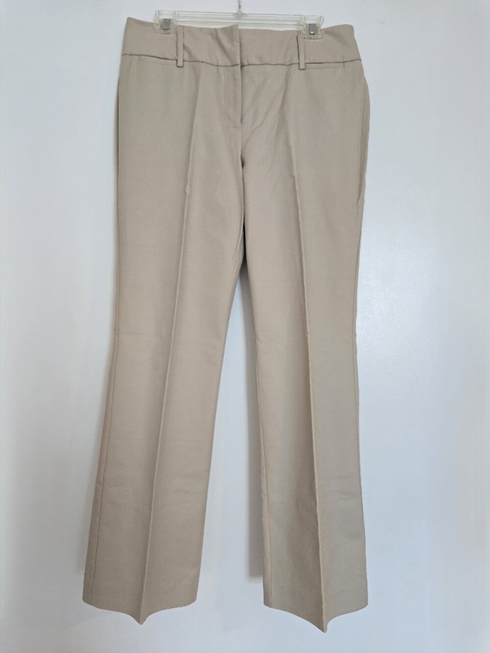 Dana Buckman Tan Flare Leg Dress Pants Size 10